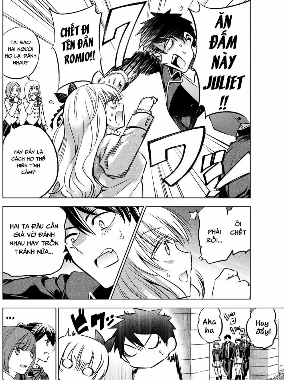 Truyện Tranh Nàng Juliet Của Trường Nội Trú - Kishuku Gakkou No Juliet trang 4