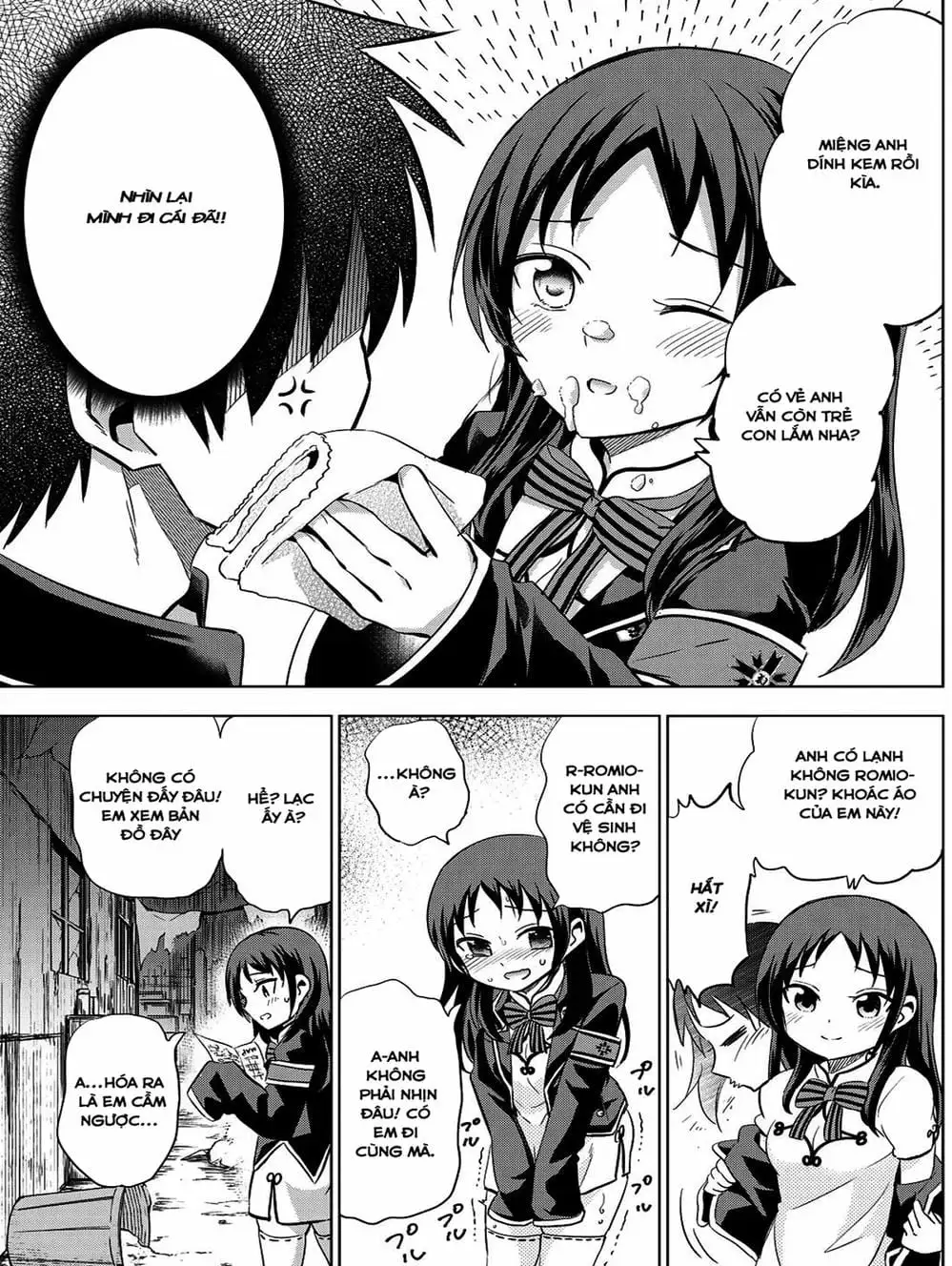 Truyện Tranh Nàng Juliet Của Trường Nội Trú - Kishuku Gakkou No Juliet trang 4