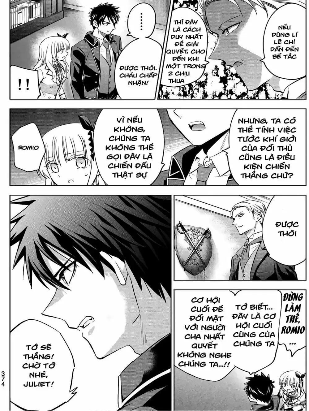 Truyện Tranh Nàng Juliet Của Trường Nội Trú - Kishuku Gakkou No Juliet trang 4