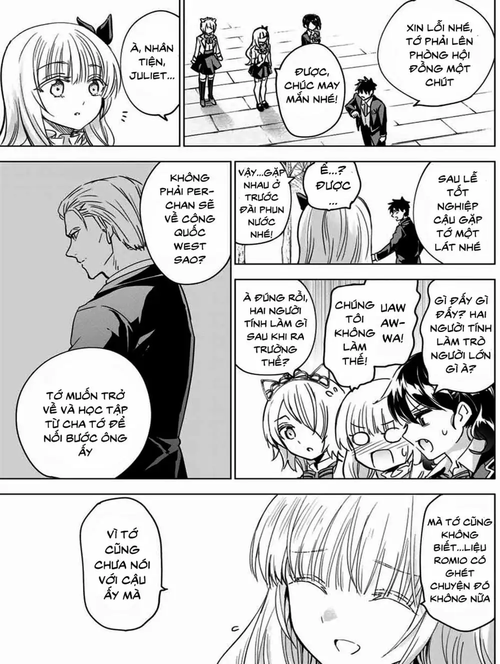 Truyện Tranh Nàng Juliet Của Trường Nội Trú - Kishuku Gakkou No Juliet trang 4