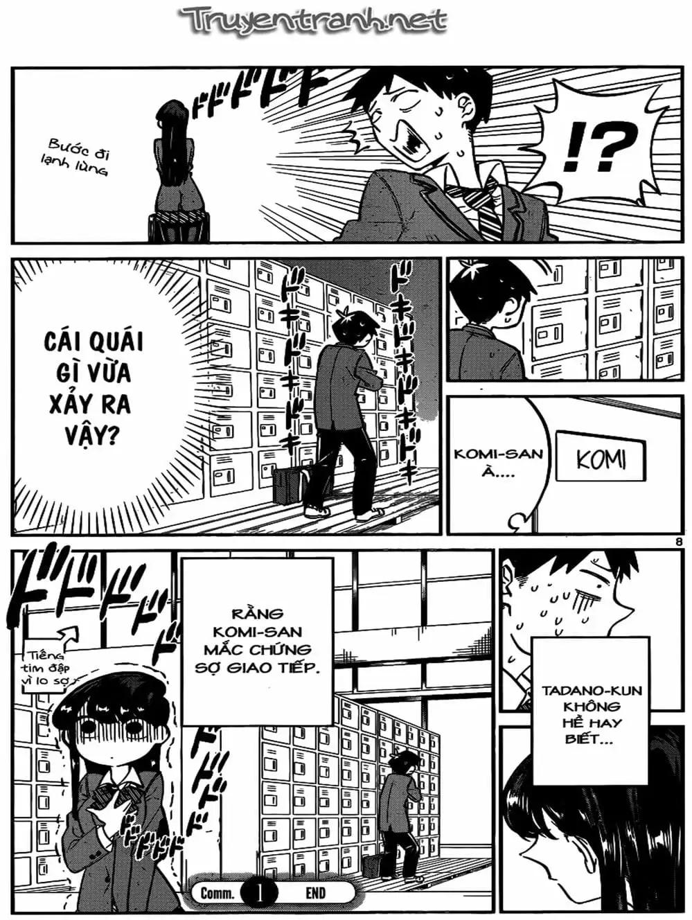 Truyện Tranh Komi Không Thể Giao Tiếp - Komi San Wa Komyusho Desu trang 5