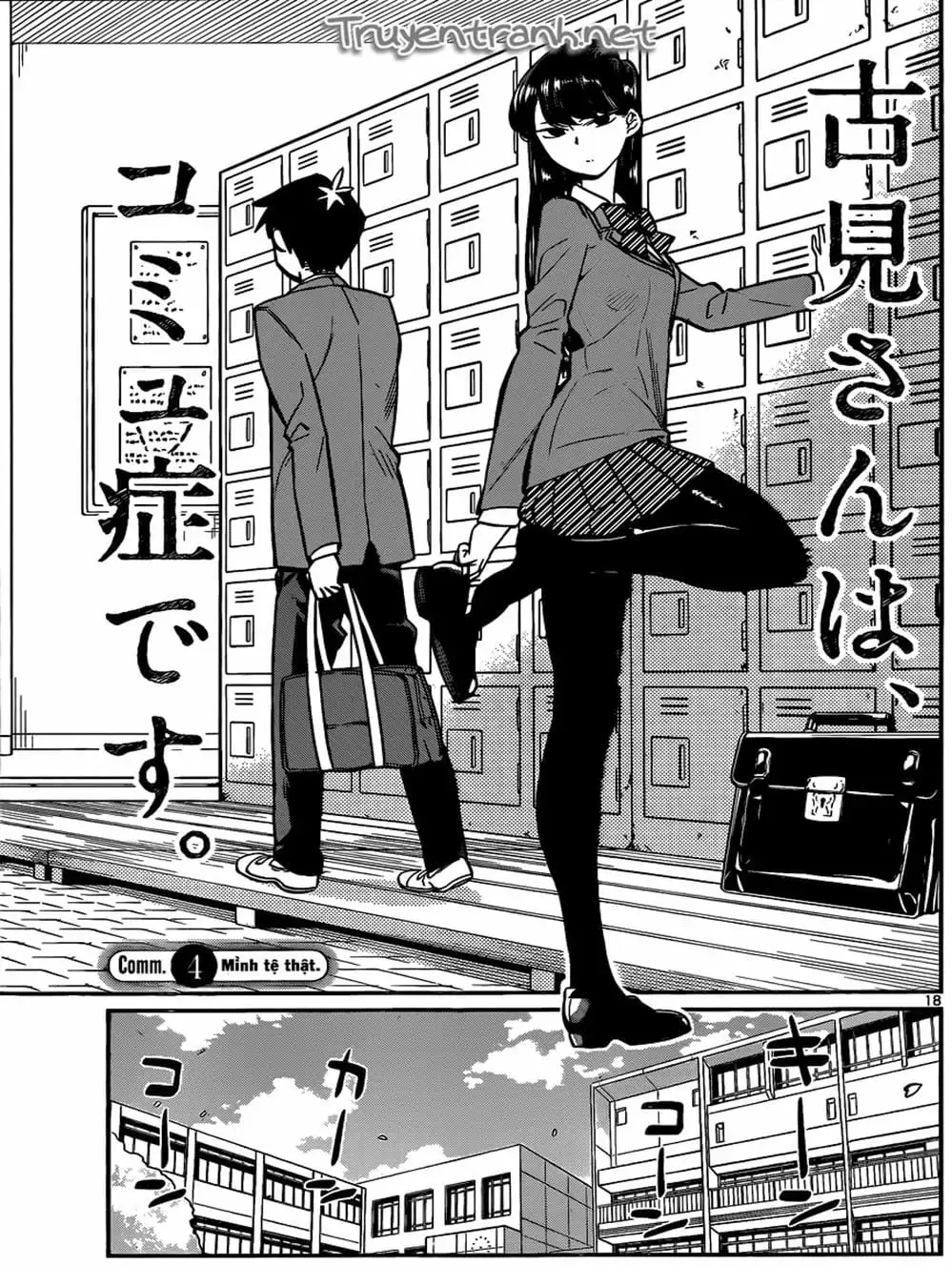 Truyện Tranh Komi Không Thể Giao Tiếp - Komi San Wa Komyusho Desu trang 5