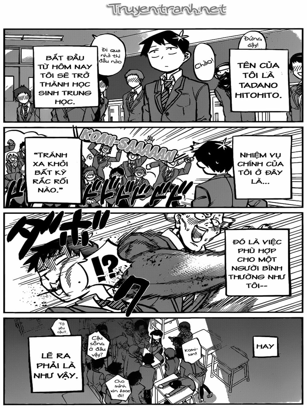Truyện Tranh Komi Không Thể Giao Tiếp - Komi San Wa Komyusho Desu trang 5