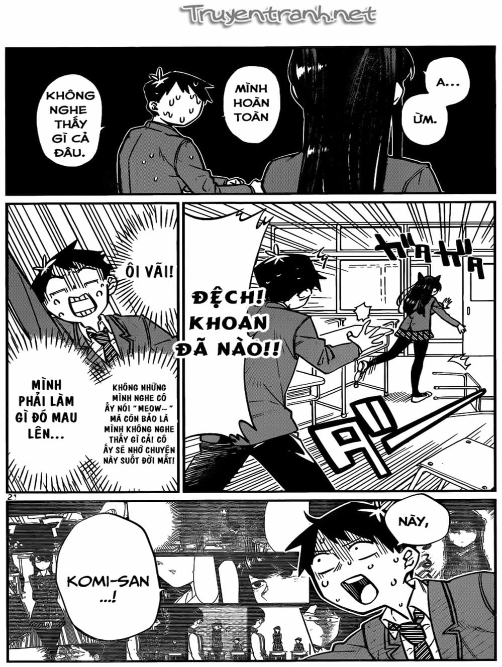 Truyện Tranh Komi Không Thể Giao Tiếp - Komi San Wa Komyusho Desu trang 5