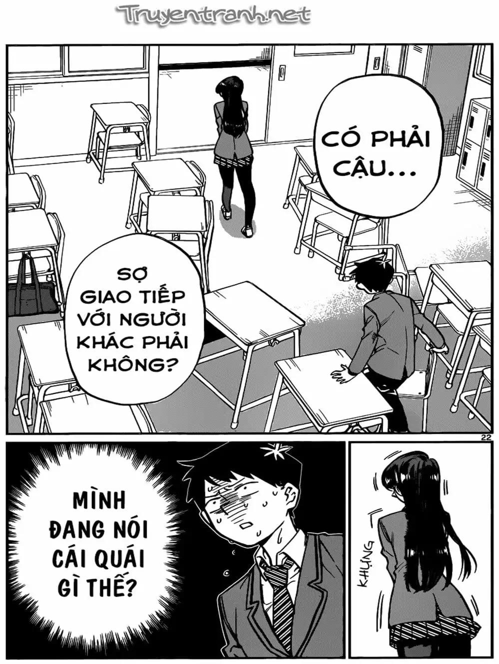 Truyện Tranh Komi Không Thể Giao Tiếp - Komi San Wa Komyusho Desu trang 5