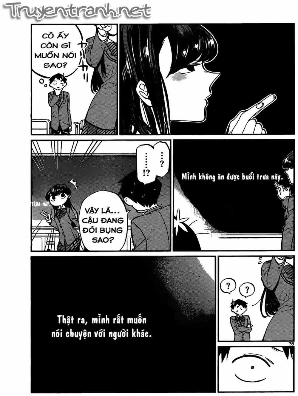 Truyện Tranh Komi Không Thể Giao Tiếp - Komi San Wa Komyusho Desu trang 5