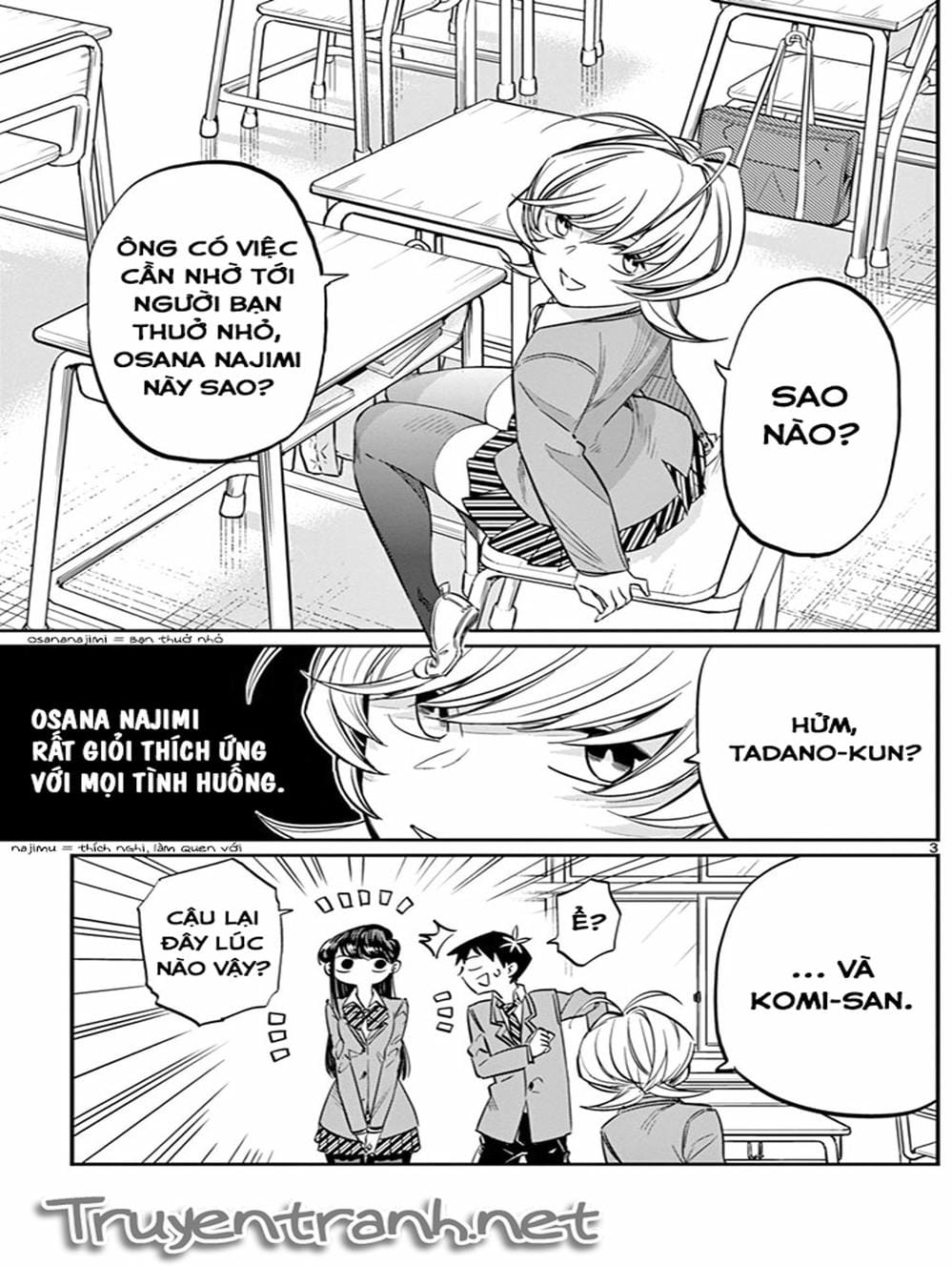 Truyện Tranh Komi Không Thể Giao Tiếp - Komi San Wa Komyusho Desu trang 5