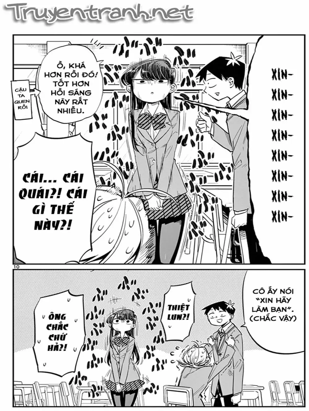 Truyện Tranh Komi Không Thể Giao Tiếp - Komi San Wa Komyusho Desu trang 5