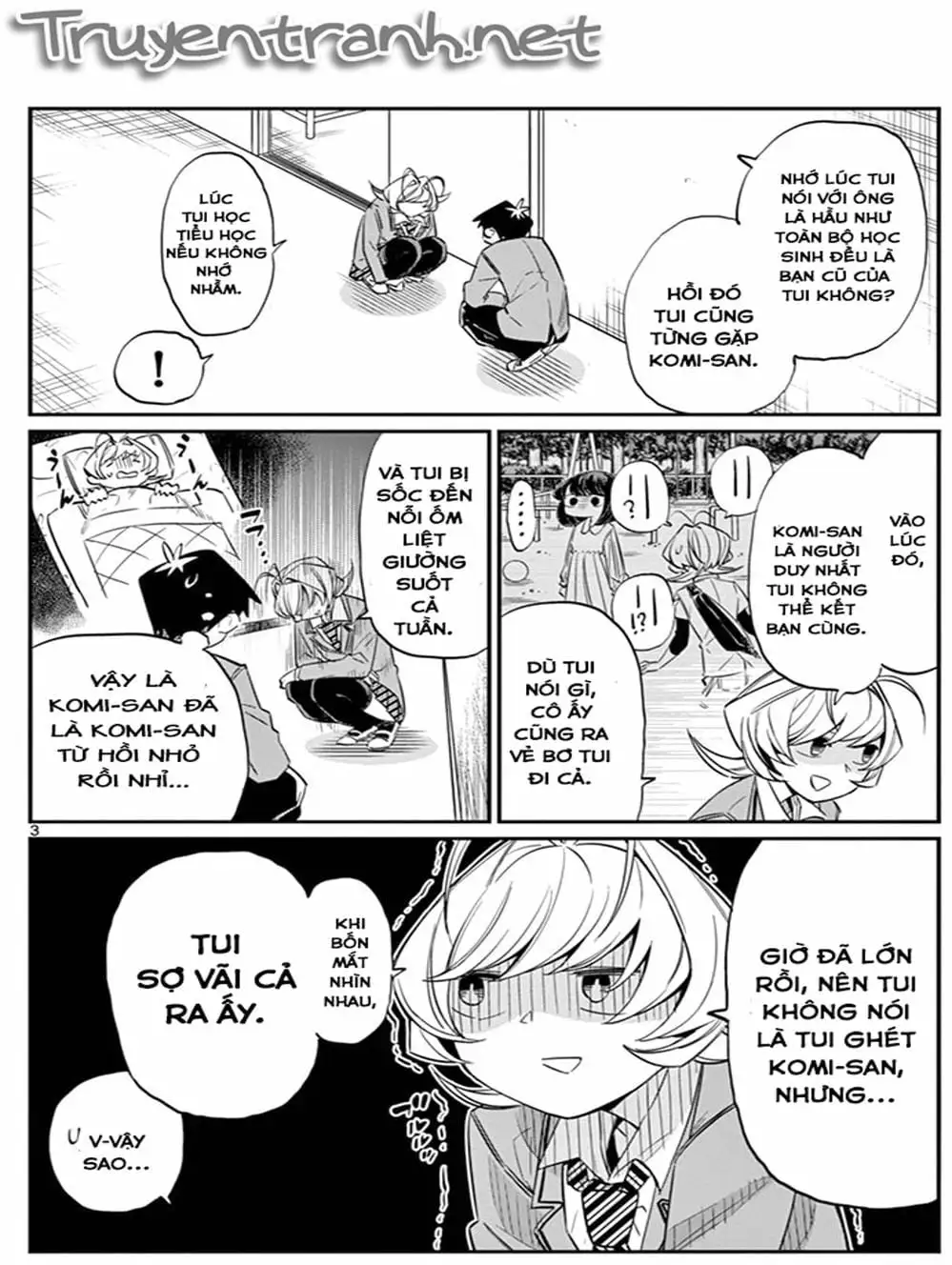 Truyện Tranh Komi Không Thể Giao Tiếp - Komi San Wa Komyusho Desu trang 5