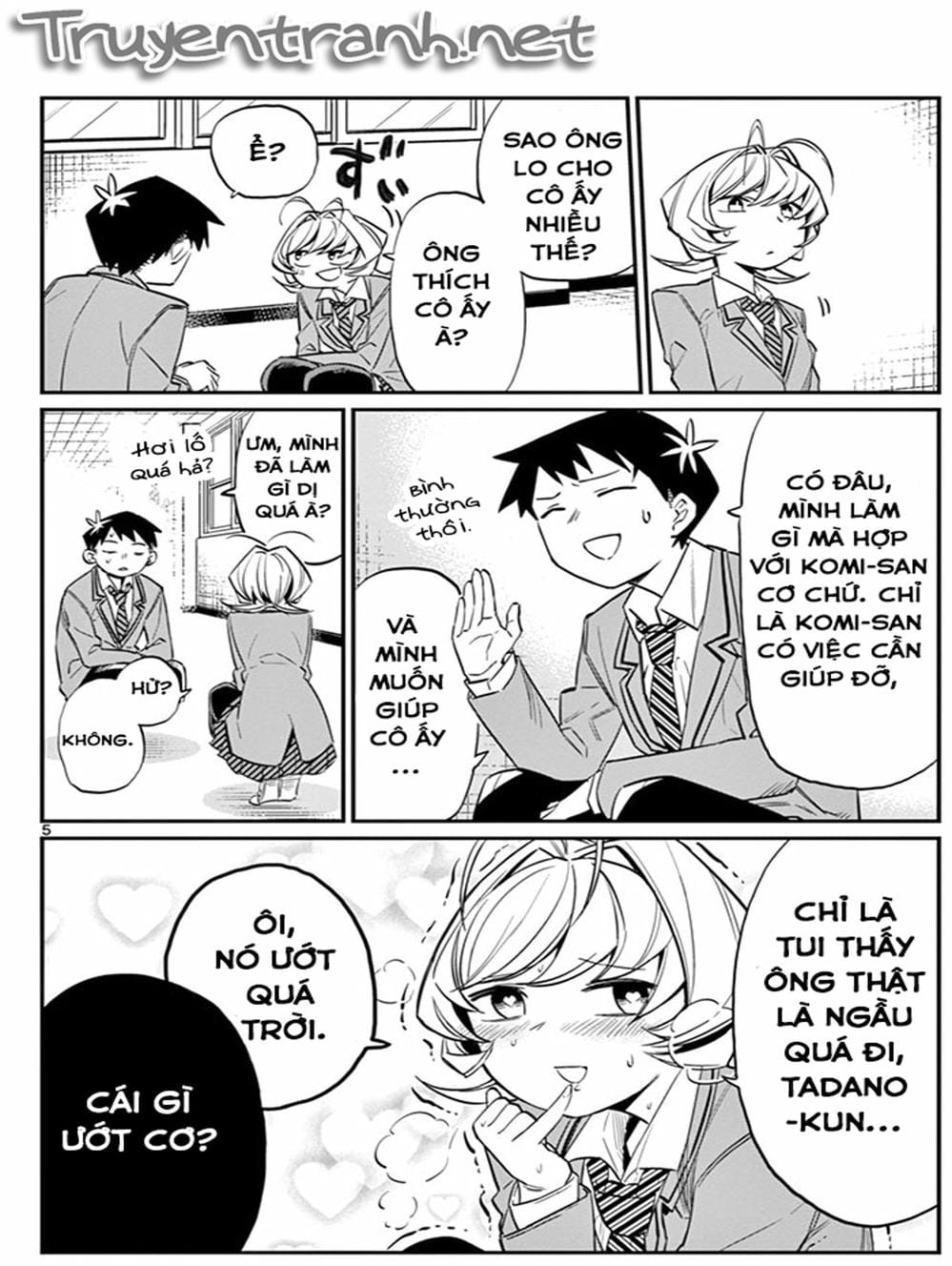 Truyện Tranh Komi Không Thể Giao Tiếp - Komi San Wa Komyusho Desu trang 5
