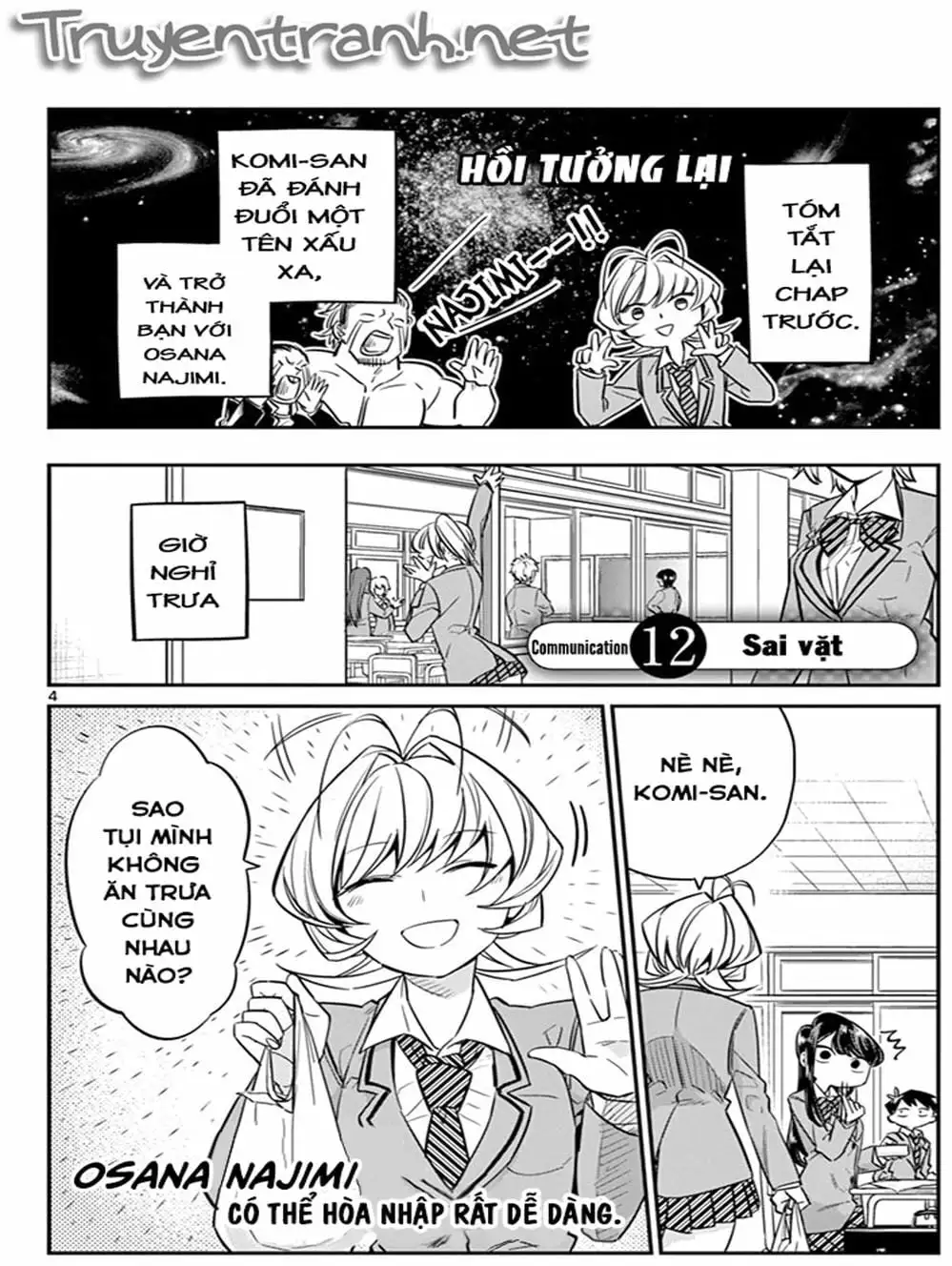 Truyện Tranh Komi Không Thể Giao Tiếp - Komi San Wa Komyusho Desu trang 5