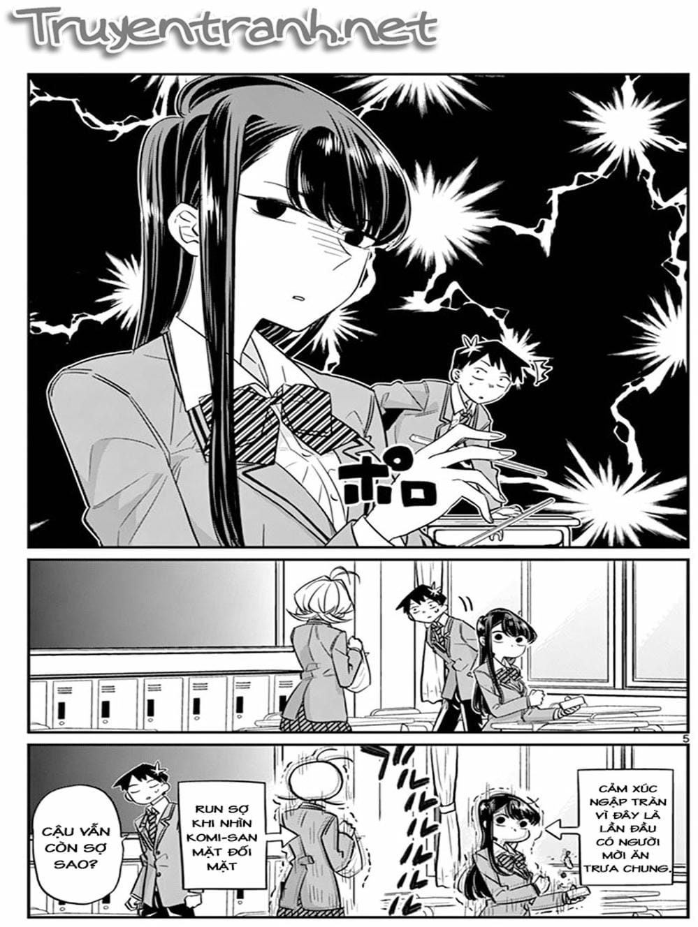 Truyện Tranh Komi Không Thể Giao Tiếp - Komi San Wa Komyusho Desu trang 5