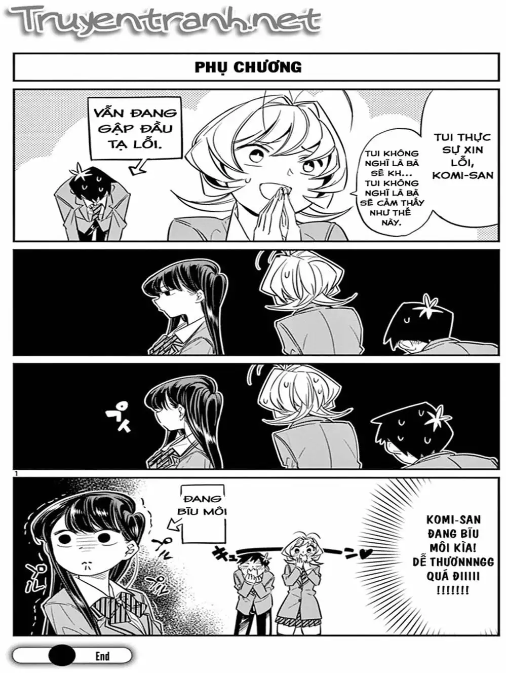 Truyện Tranh Komi Không Thể Giao Tiếp - Komi San Wa Komyusho Desu trang 5