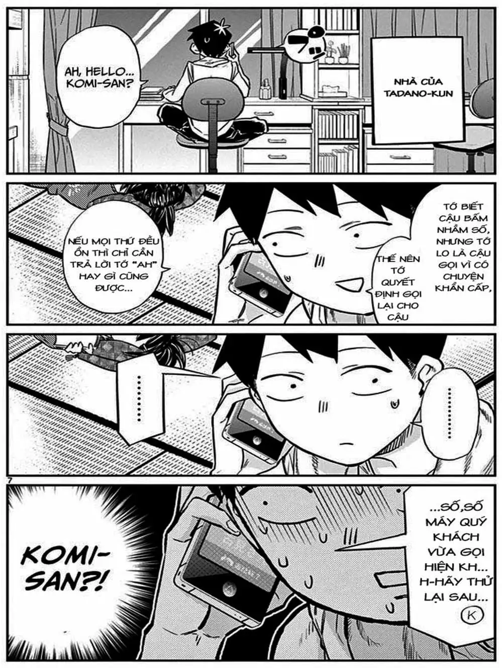 Truyện Tranh Komi Không Thể Giao Tiếp - Komi San Wa Komyusho Desu trang 5