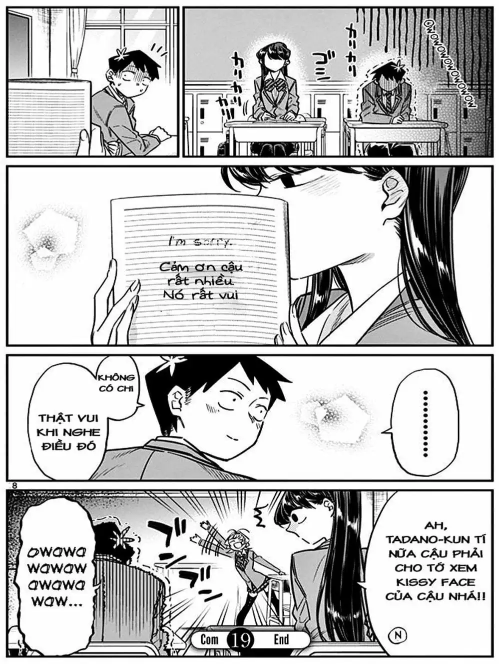 Truyện Tranh Komi Không Thể Giao Tiếp - Komi San Wa Komyusho Desu trang 5