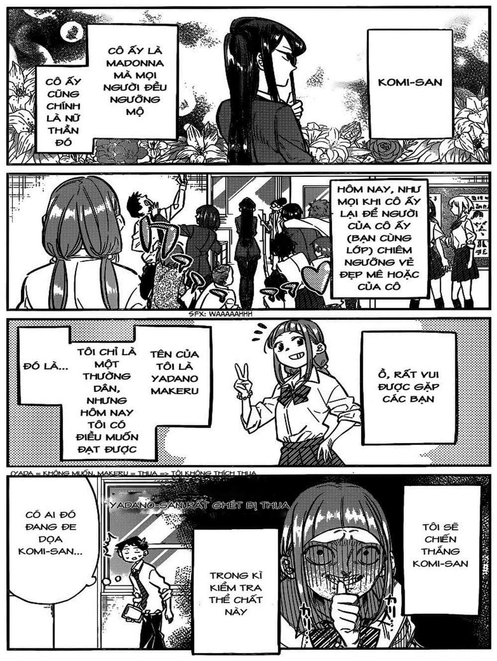 Truyện Tranh Komi Không Thể Giao Tiếp - Komi San Wa Komyusho Desu trang 5