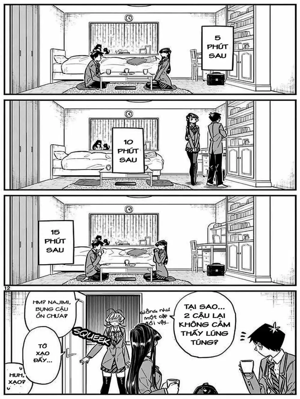 Truyện Tranh Komi Không Thể Giao Tiếp - Komi San Wa Komyusho Desu trang 5