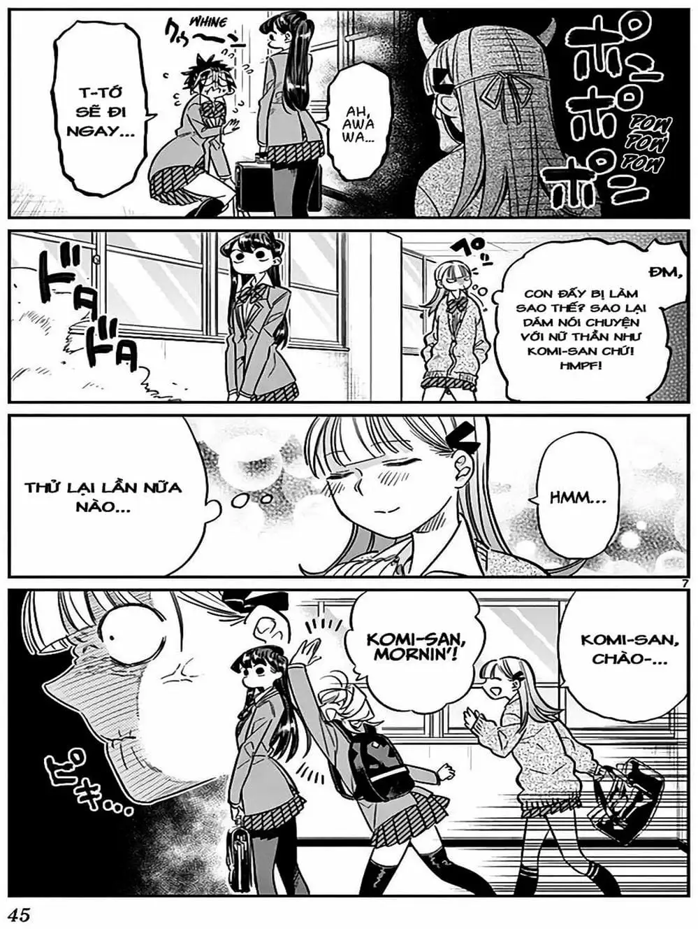 Truyện Tranh Komi Không Thể Giao Tiếp - Komi San Wa Komyusho Desu trang 5