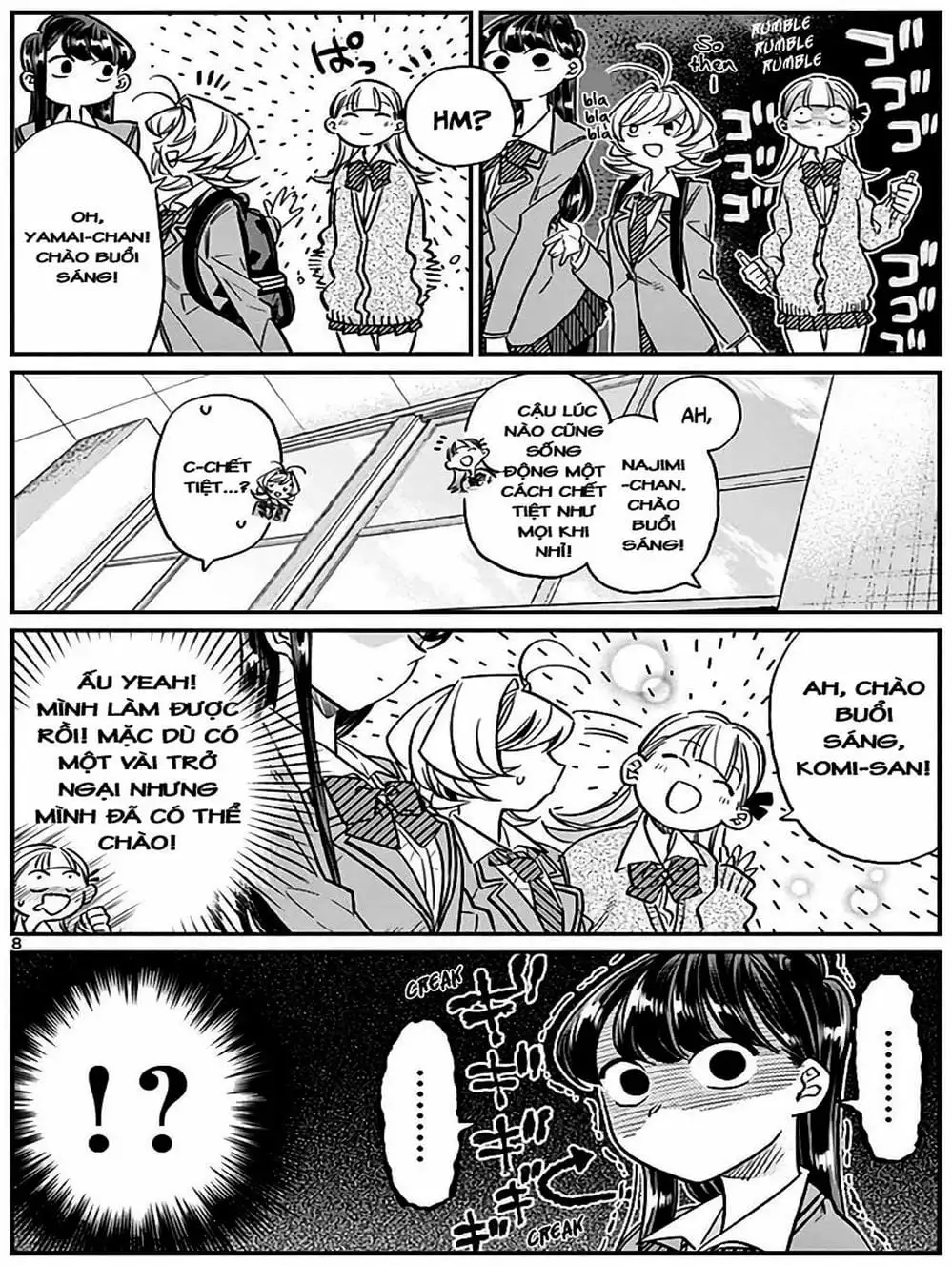 Truyện Tranh Komi Không Thể Giao Tiếp - Komi San Wa Komyusho Desu trang 5