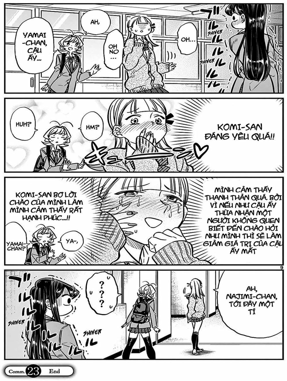 Truyện Tranh Komi Không Thể Giao Tiếp - Komi San Wa Komyusho Desu trang 5