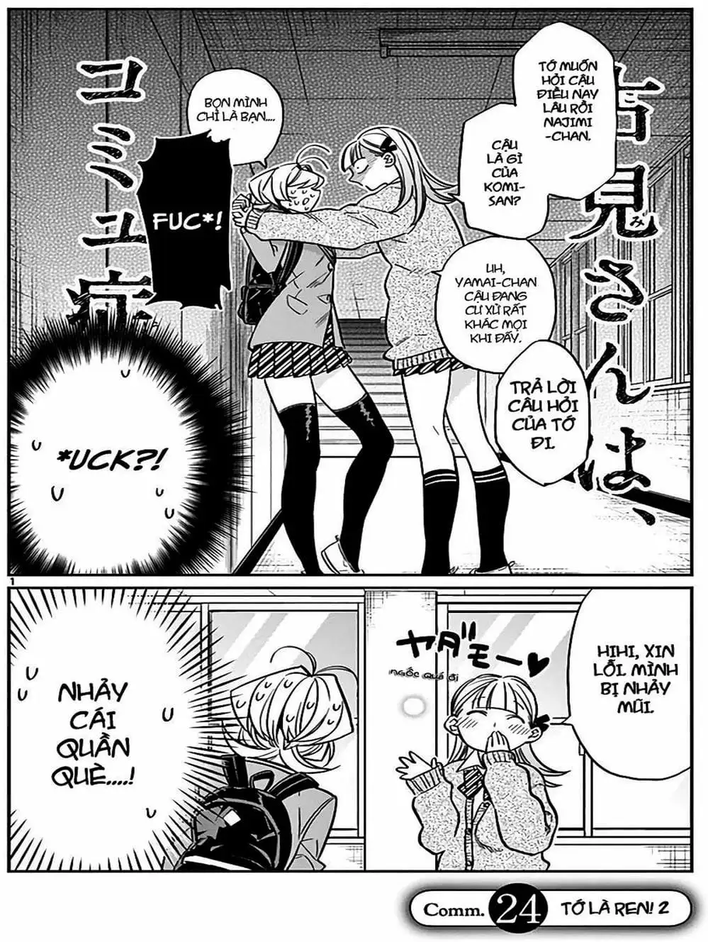 Truyện Tranh Komi Không Thể Giao Tiếp - Komi San Wa Komyusho Desu trang 5