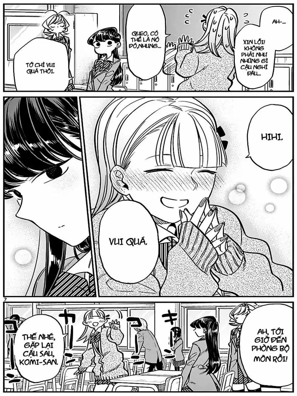 Truyện Tranh Komi Không Thể Giao Tiếp - Komi San Wa Komyusho Desu trang 5