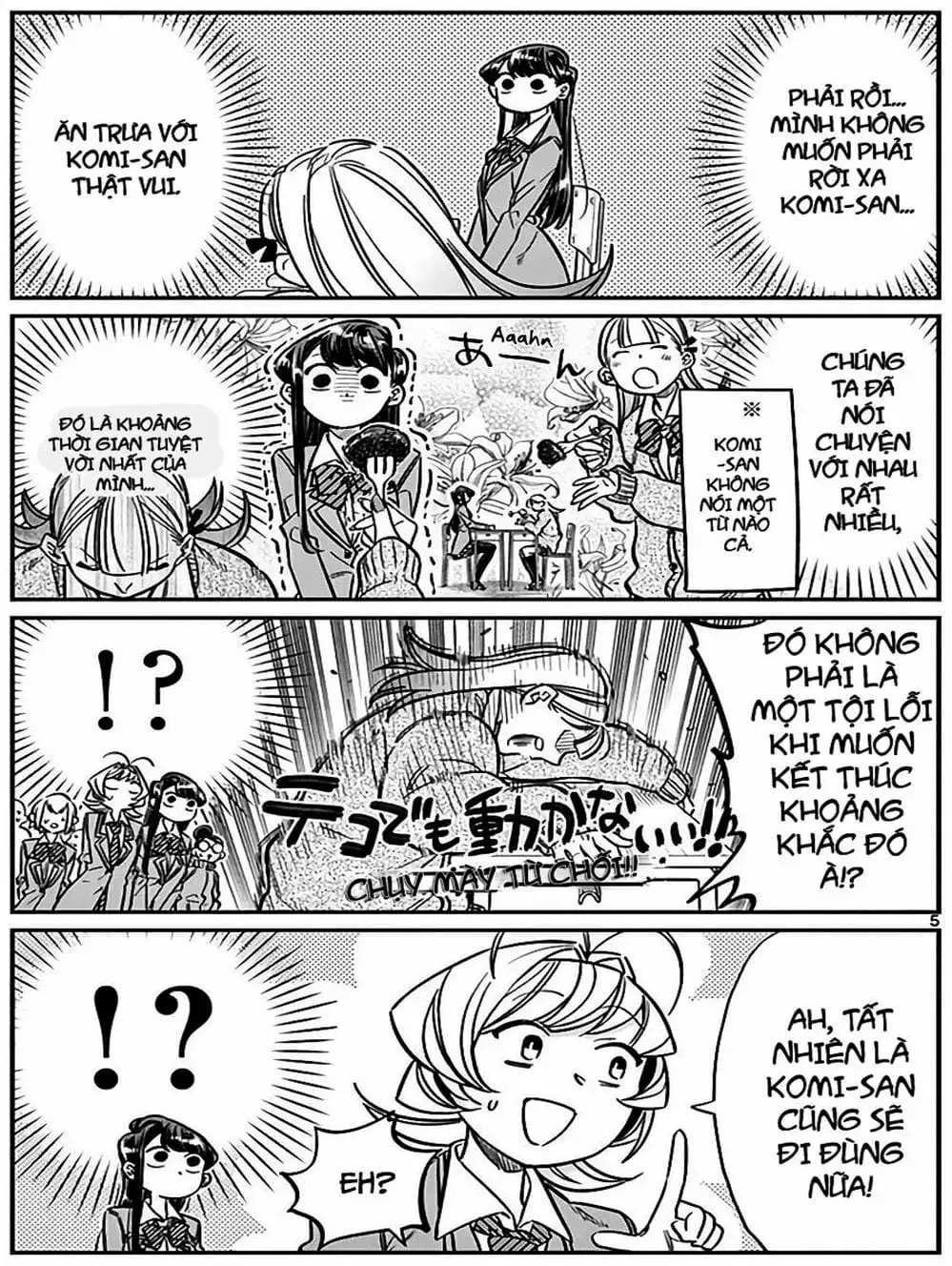 Truyện Tranh Komi Không Thể Giao Tiếp - Komi San Wa Komyusho Desu trang 5