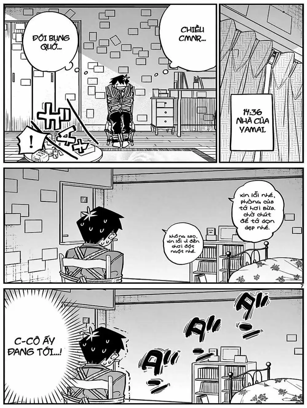 Truyện Tranh Komi Không Thể Giao Tiếp - Komi San Wa Komyusho Desu trang 5