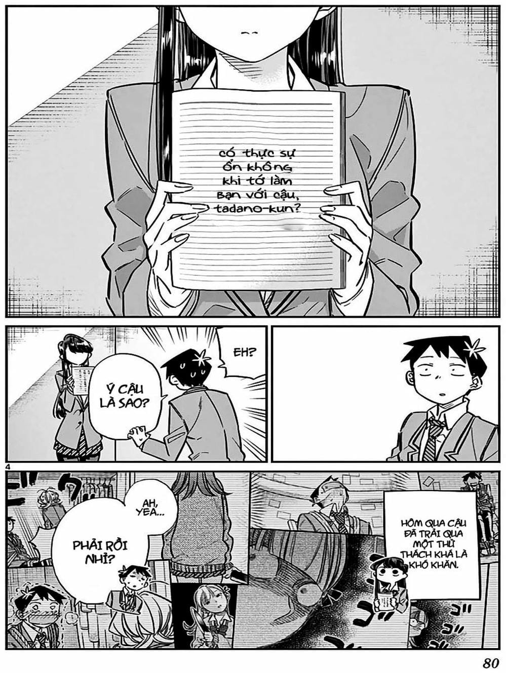Truyện Tranh Komi Không Thể Giao Tiếp - Komi San Wa Komyusho Desu trang 5