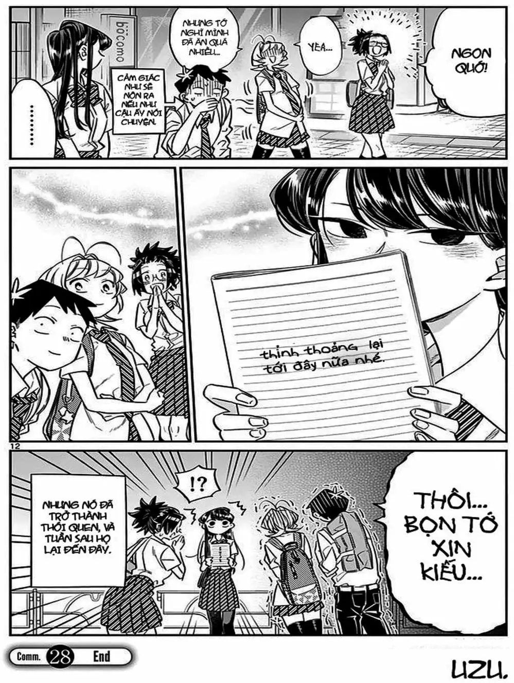 Truyện Tranh Komi Không Thể Giao Tiếp - Komi San Wa Komyusho Desu trang 5