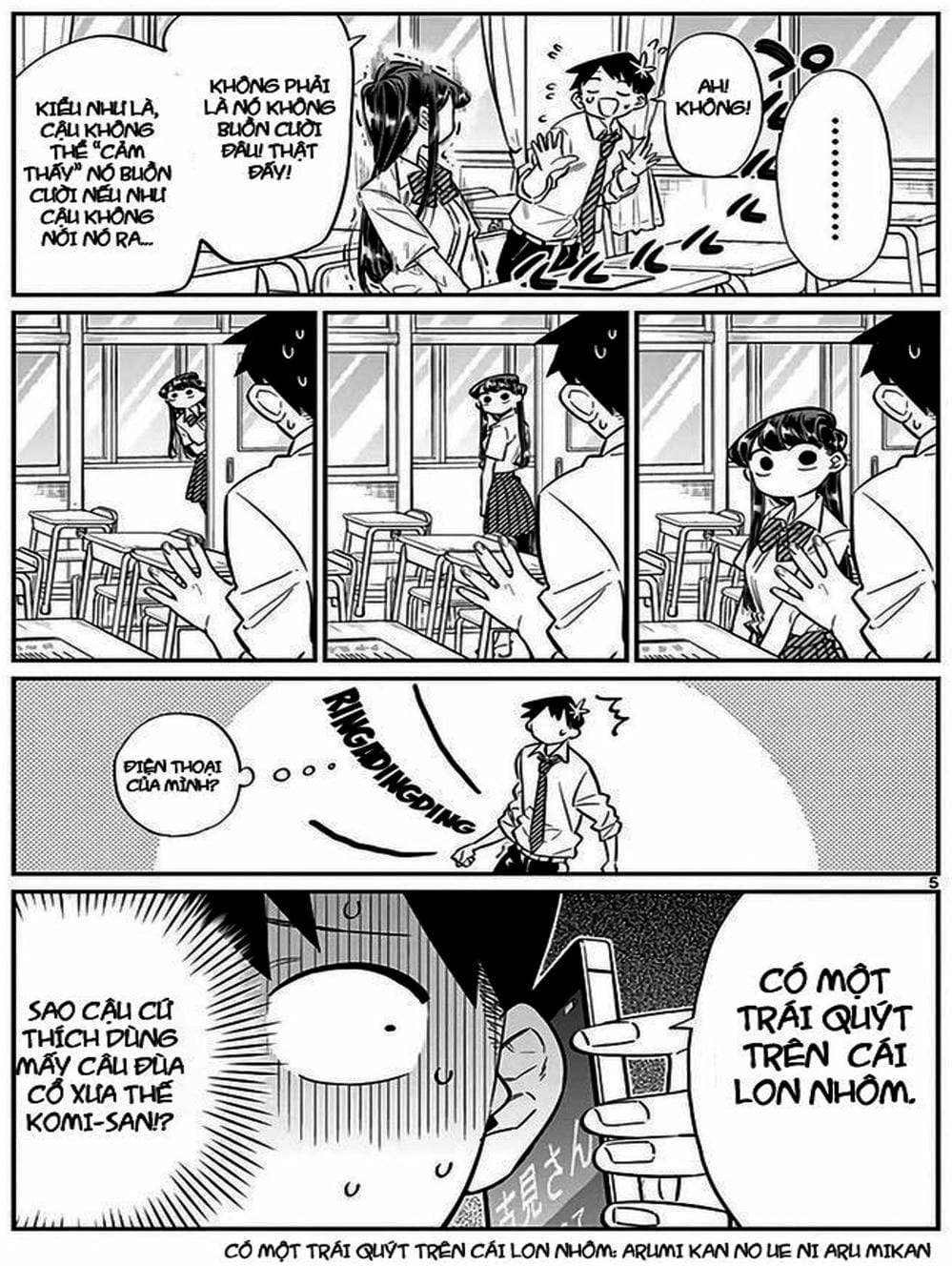 Truyện Tranh Komi Không Thể Giao Tiếp - Komi San Wa Komyusho Desu trang 5