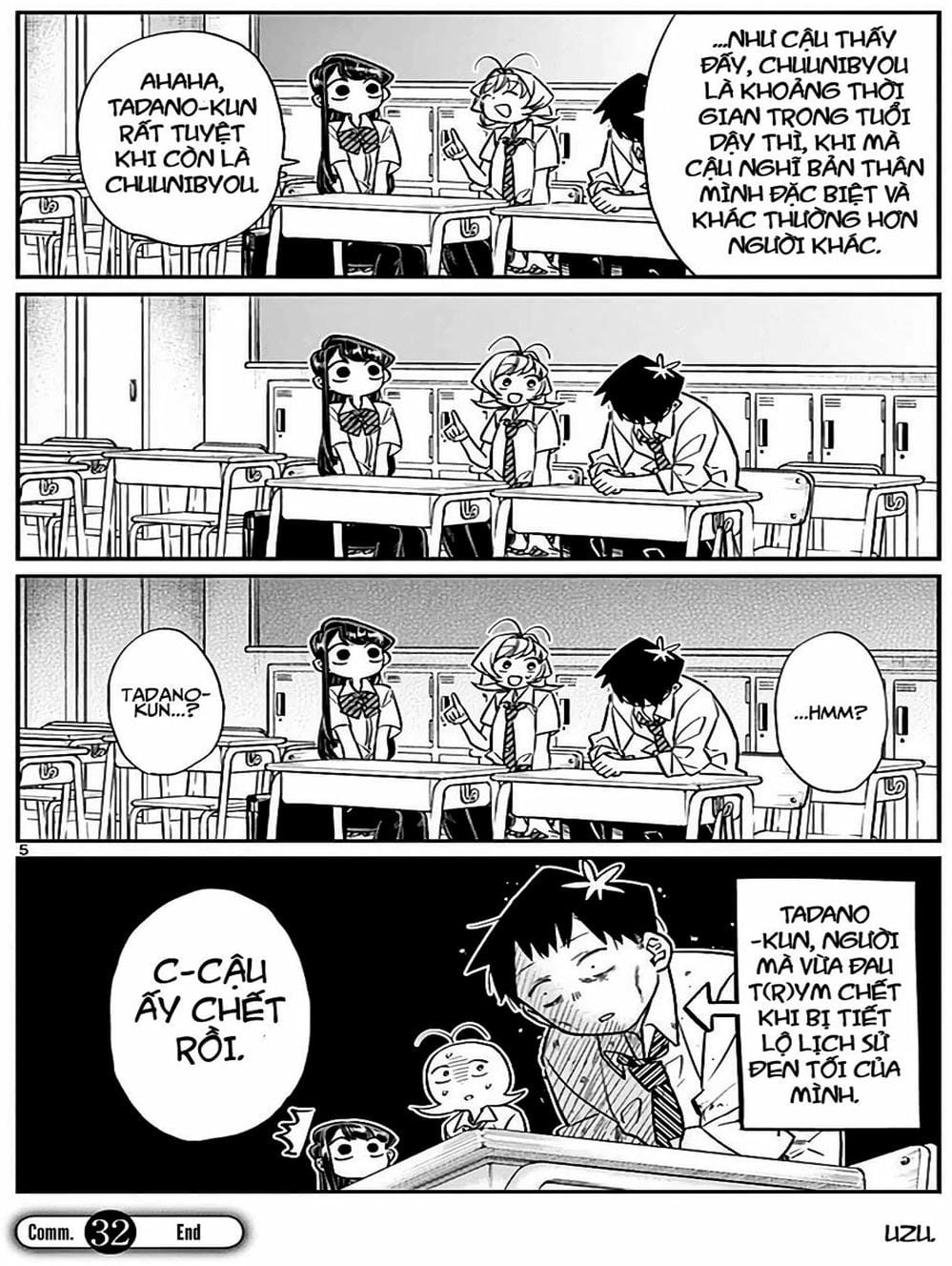 Truyện Tranh Komi Không Thể Giao Tiếp - Komi San Wa Komyusho Desu trang 5