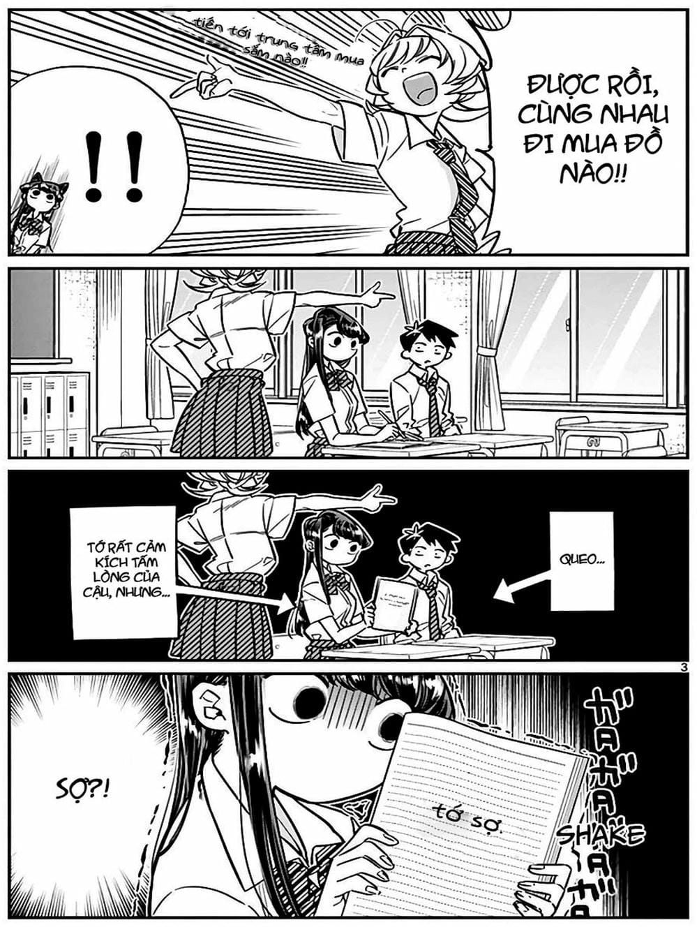 Truyện Tranh Komi Không Thể Giao Tiếp - Komi San Wa Komyusho Desu trang 5