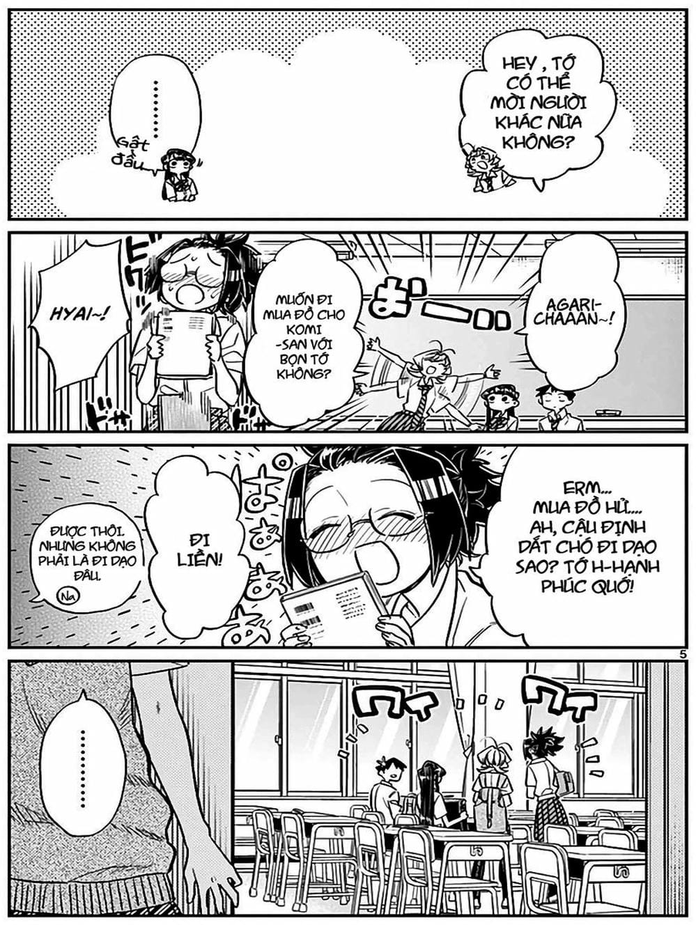 Truyện Tranh Komi Không Thể Giao Tiếp - Komi San Wa Komyusho Desu trang 5