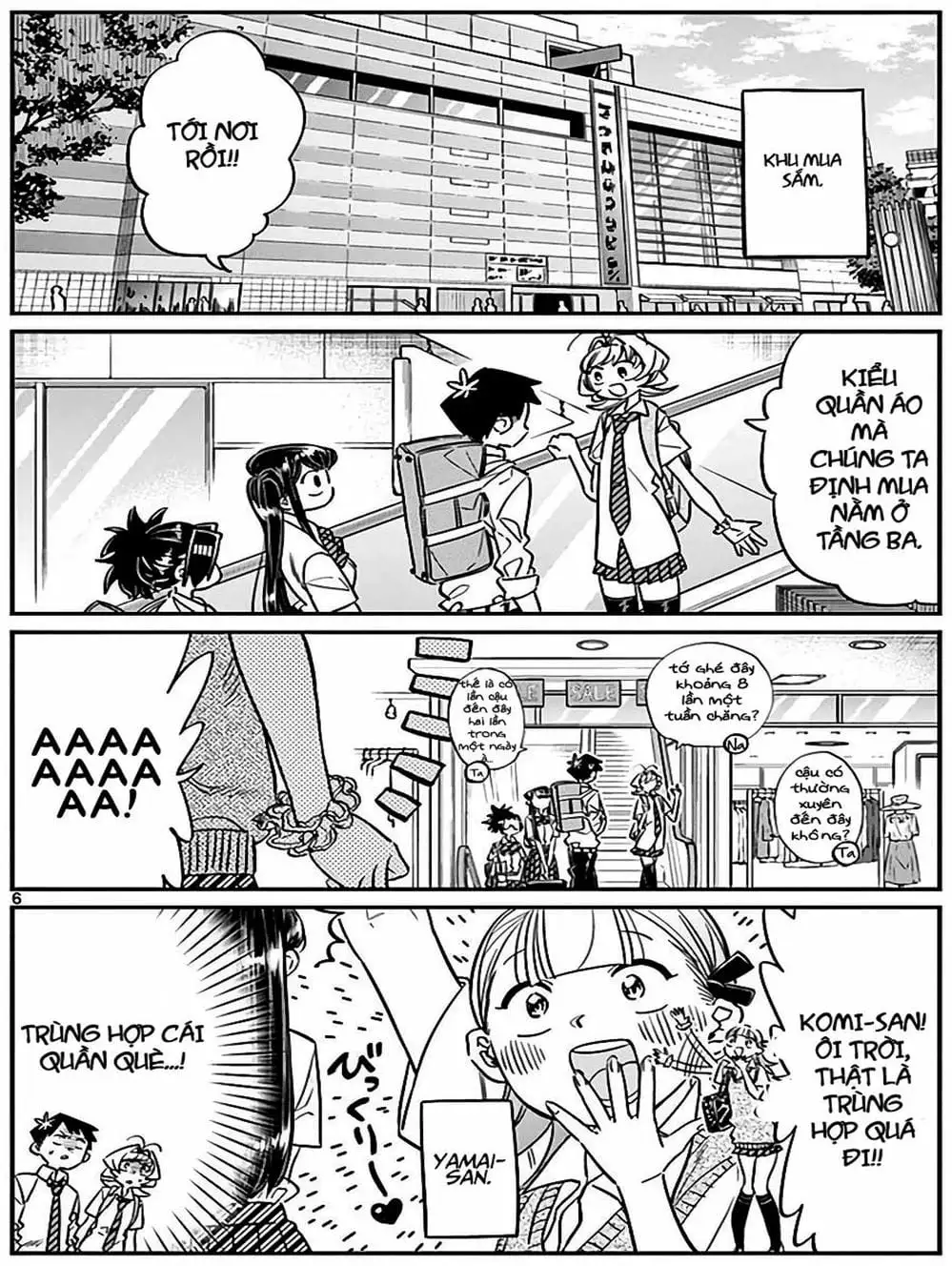 Truyện Tranh Komi Không Thể Giao Tiếp - Komi San Wa Komyusho Desu trang 5