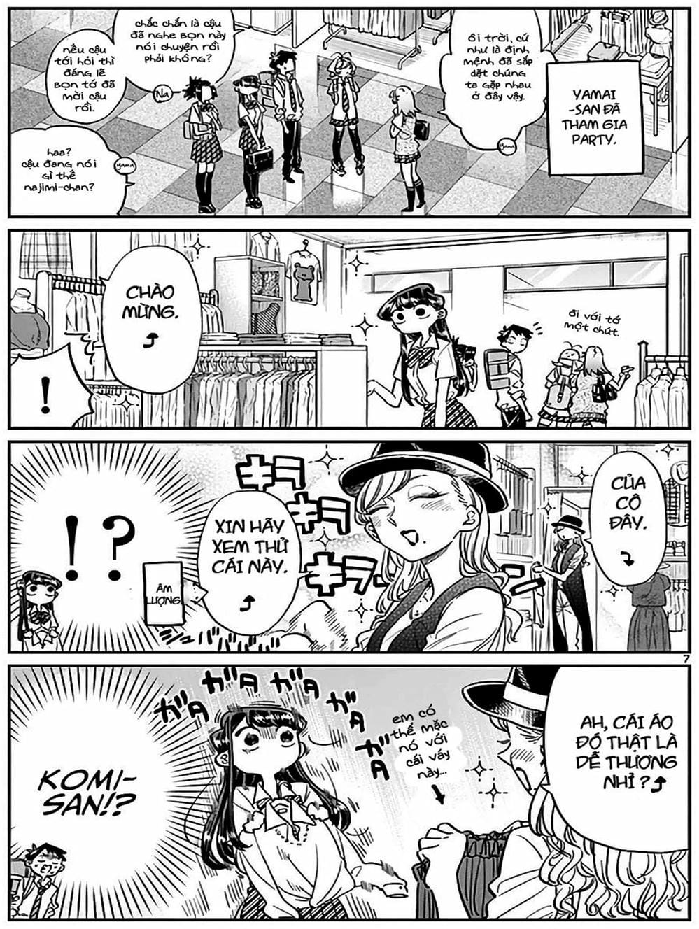 Truyện Tranh Komi Không Thể Giao Tiếp - Komi San Wa Komyusho Desu trang 5