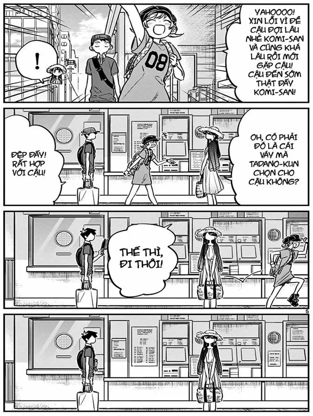 Truyện Tranh Komi Không Thể Giao Tiếp - Komi San Wa Komyusho Desu trang 5
