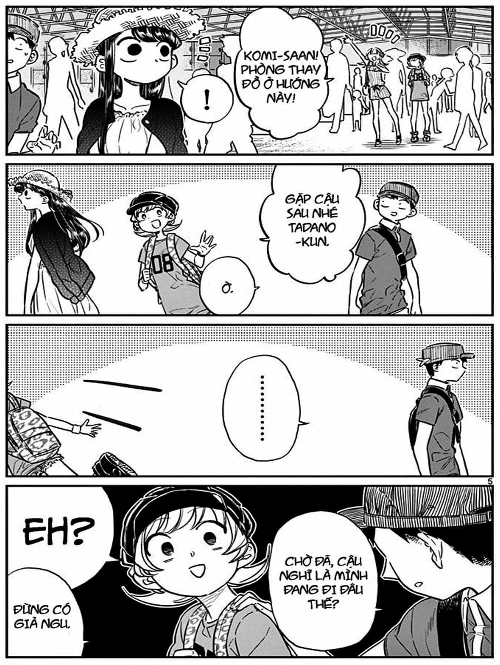 Truyện Tranh Komi Không Thể Giao Tiếp - Komi San Wa Komyusho Desu trang 5