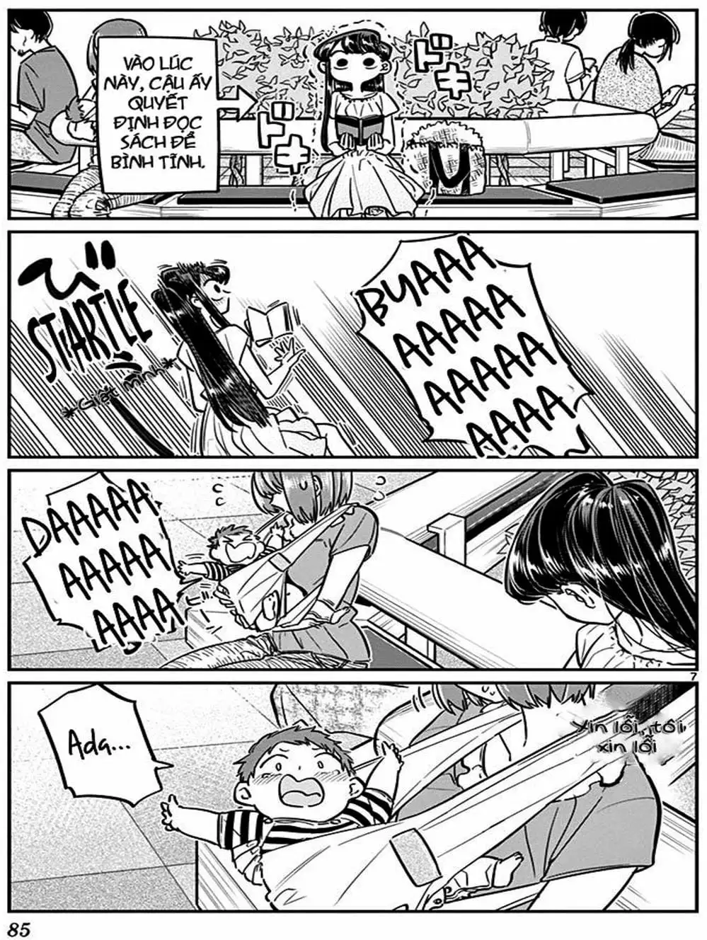 Truyện Tranh Komi Không Thể Giao Tiếp - Komi San Wa Komyusho Desu trang 5