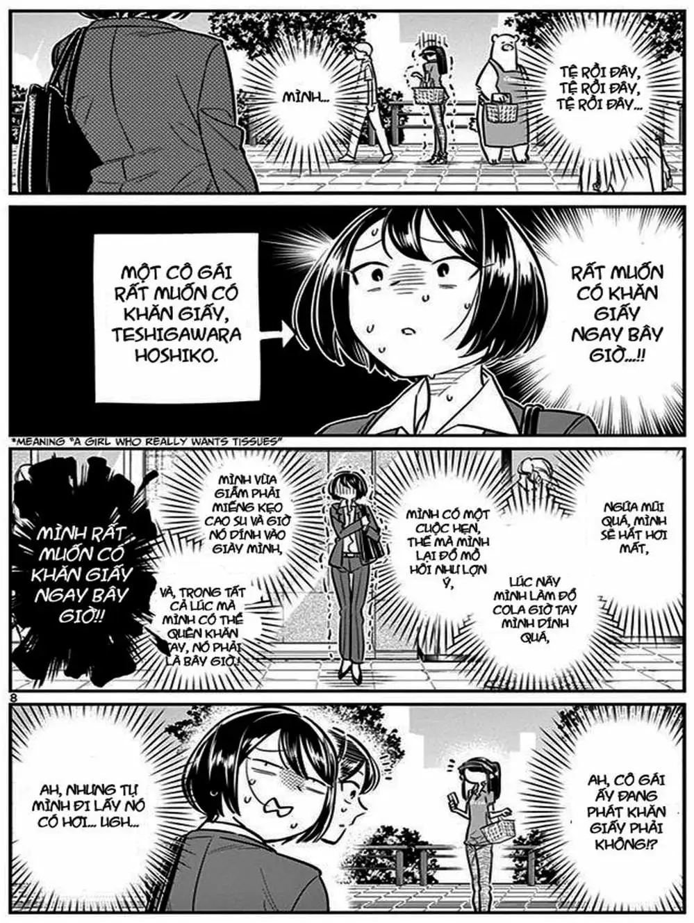 Truyện Tranh Komi Không Thể Giao Tiếp - Komi San Wa Komyusho Desu trang 5