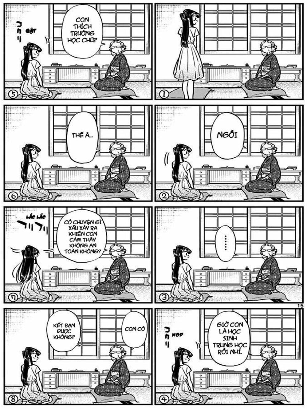 Truyện Tranh Komi Không Thể Giao Tiếp - Komi San Wa Komyusho Desu trang 5