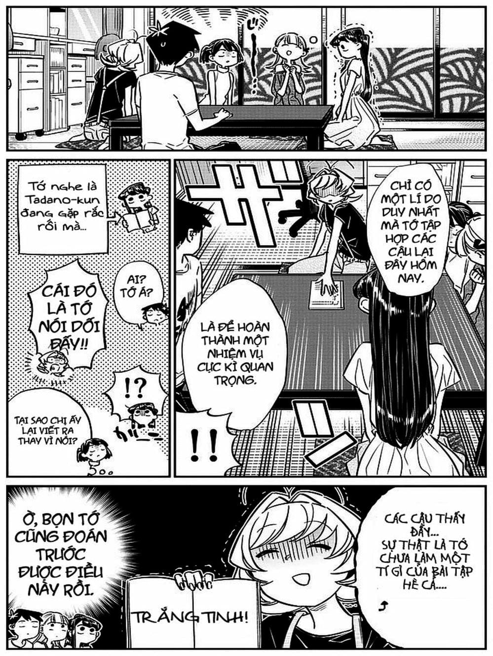 Truyện Tranh Komi Không Thể Giao Tiếp - Komi San Wa Komyusho Desu trang 5