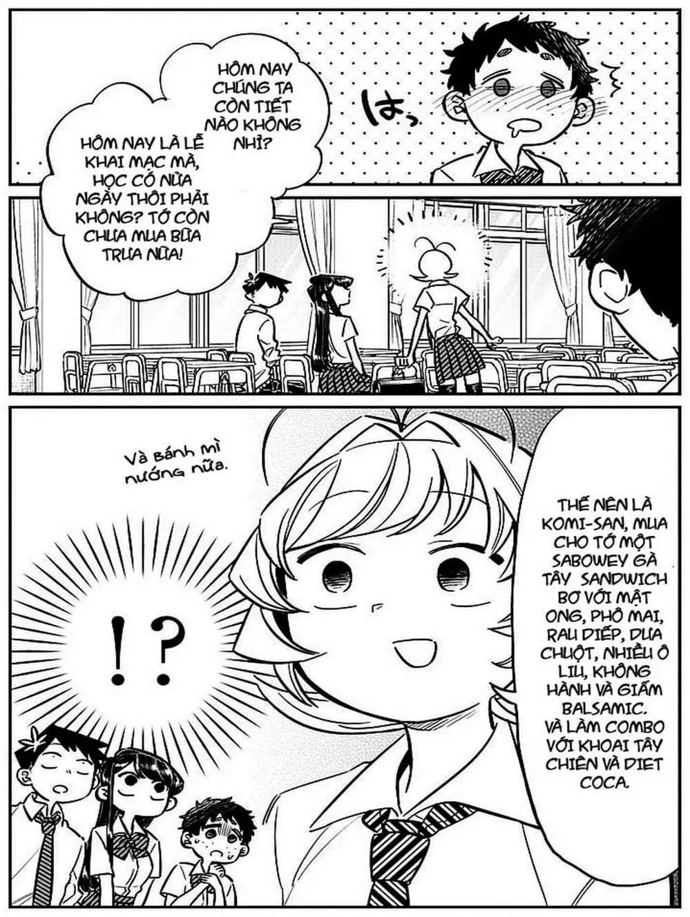 Truyện Tranh Komi Không Thể Giao Tiếp - Komi San Wa Komyusho Desu trang 5