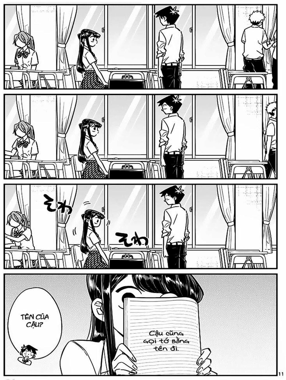 Truyện Tranh Komi Không Thể Giao Tiếp - Komi San Wa Komyusho Desu trang 5