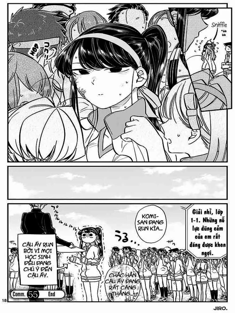 Truyện Tranh Komi Không Thể Giao Tiếp - Komi San Wa Komyusho Desu trang 5