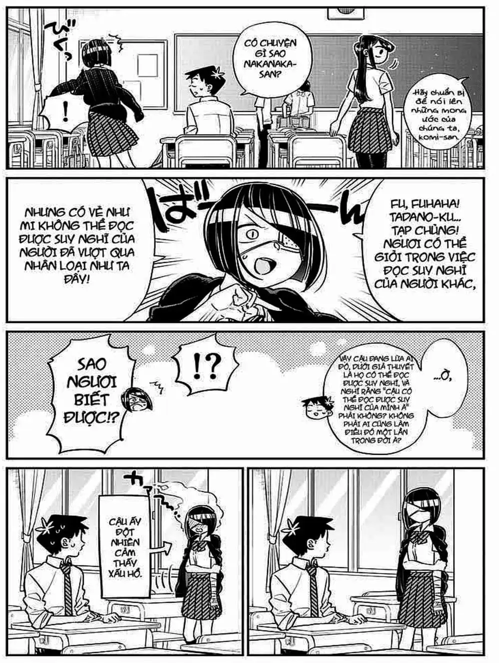 Truyện Tranh Komi Không Thể Giao Tiếp - Komi San Wa Komyusho Desu trang 5