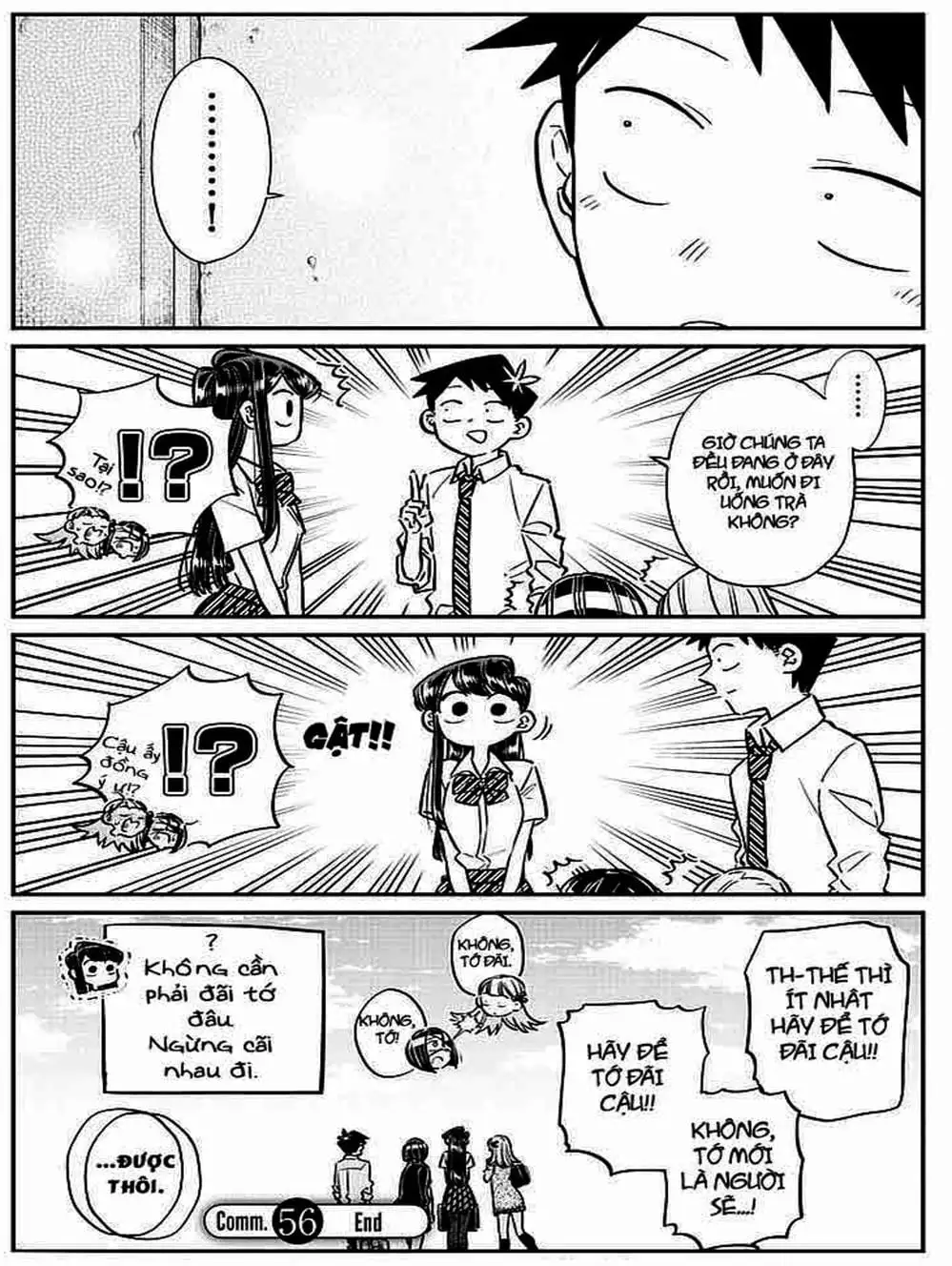 Truyện Tranh Komi Không Thể Giao Tiếp - Komi San Wa Komyusho Desu trang 5