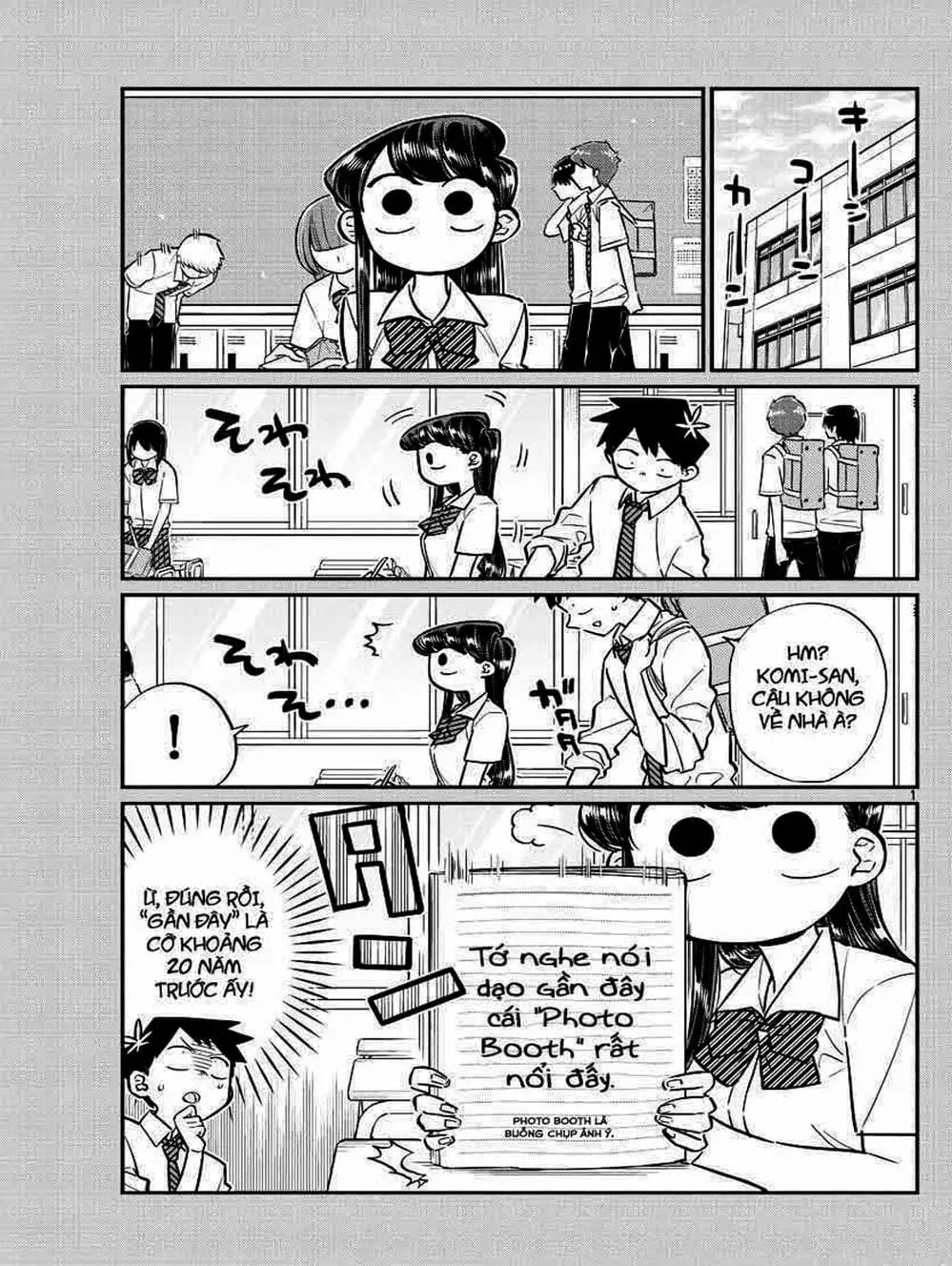 Truyện Tranh Komi Không Thể Giao Tiếp - Komi San Wa Komyusho Desu trang 5