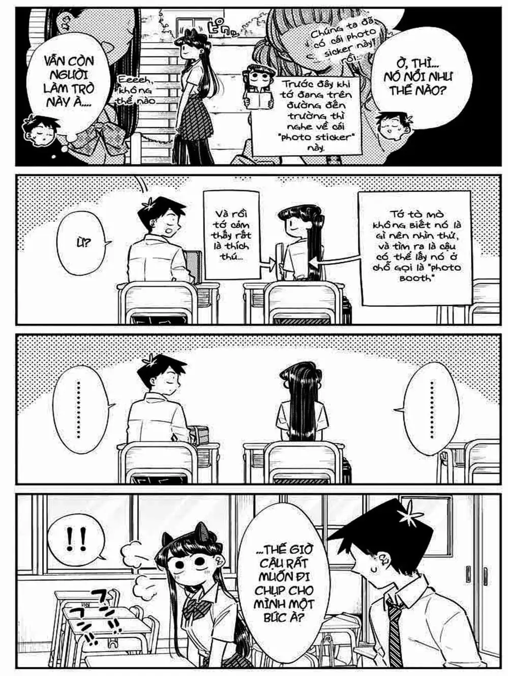 Truyện Tranh Komi Không Thể Giao Tiếp - Komi San Wa Komyusho Desu trang 5