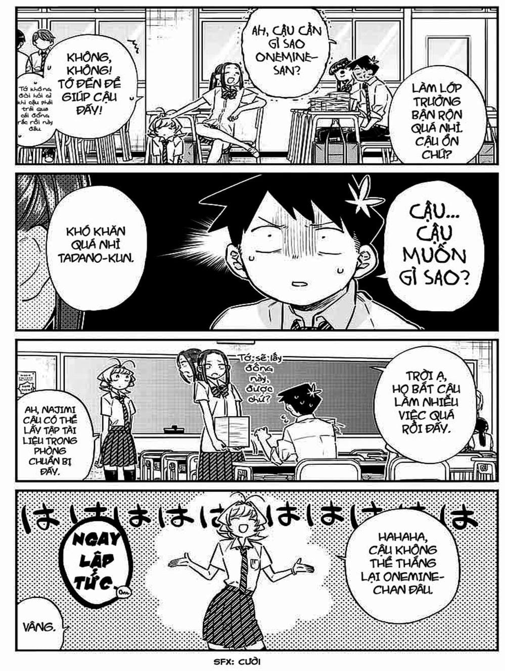 Truyện Tranh Komi Không Thể Giao Tiếp - Komi San Wa Komyusho Desu trang 5